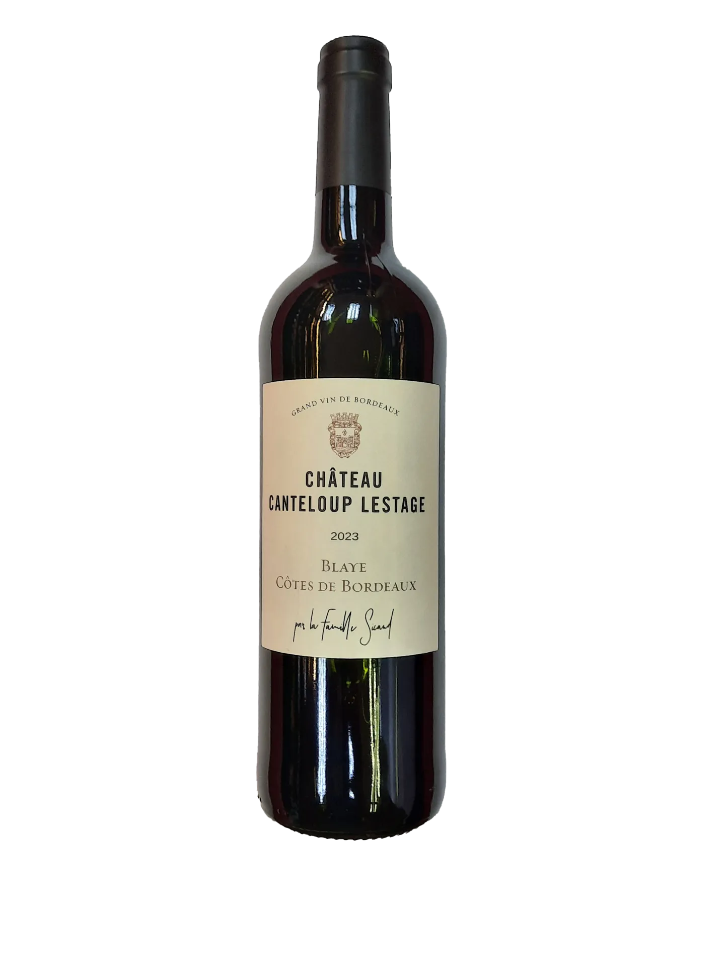 Château CANTELOUP LESTAGE  Blaye Cotes De Bordeaux 2023