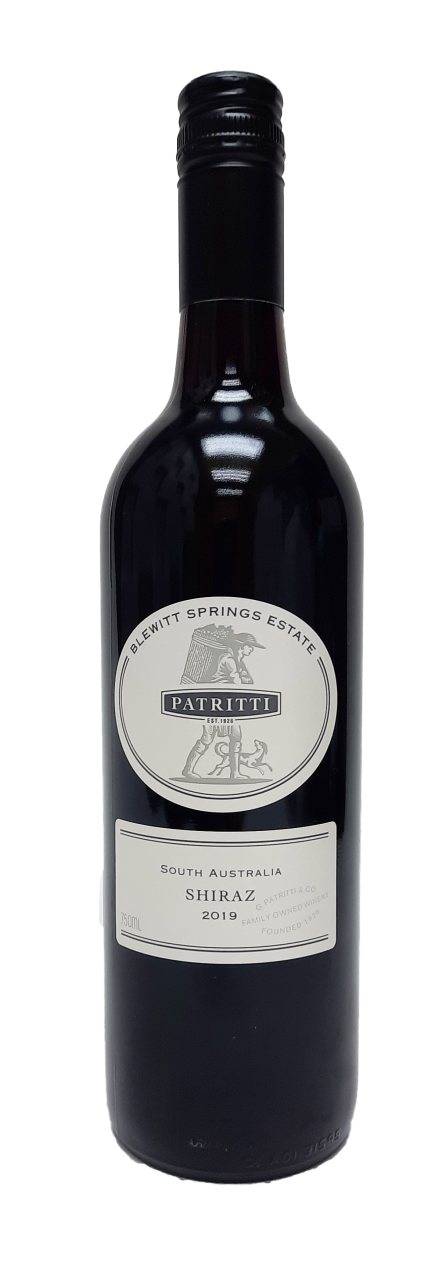Patritti Blewitt Springs Estate SHIRAZ 2019
