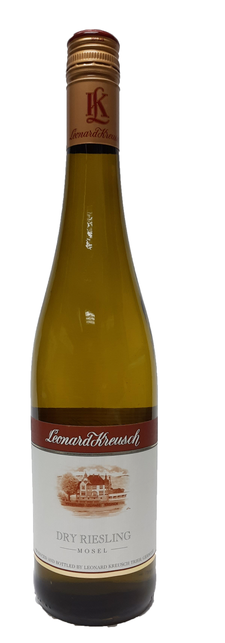 Leonard Kreusch Estate Label Semi   Dry Riesling Mosel 2019
