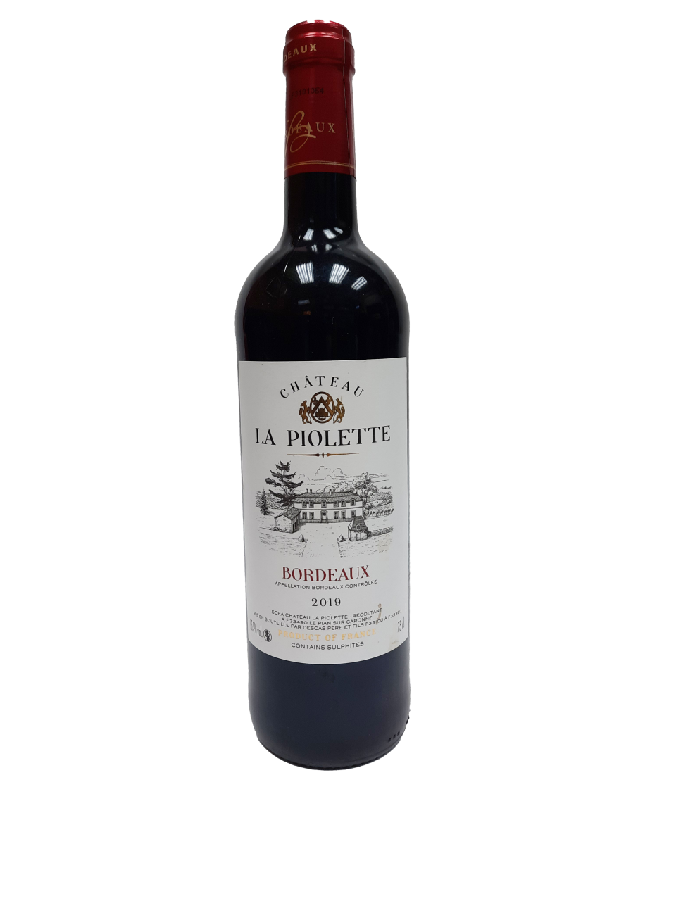 Château La Piolette  AOC Bordeaux 2019