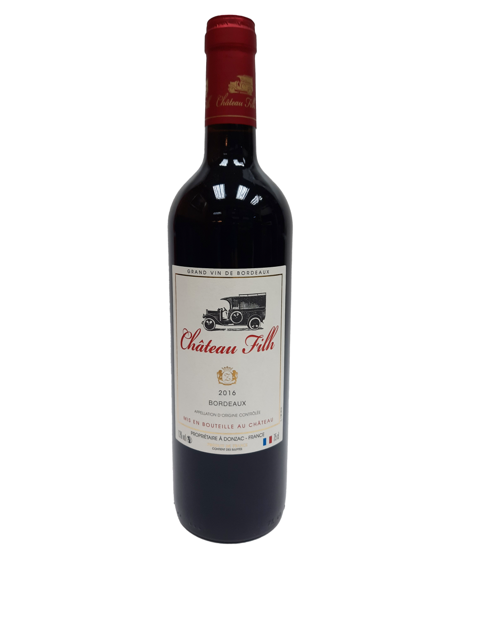 Château Filh AOC bordeaux 2016  法國波爾多海岸產區