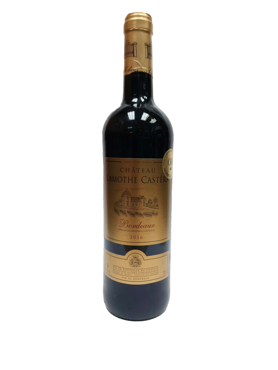 Château Lamothe Castera 2016  Bordeaux Rouge