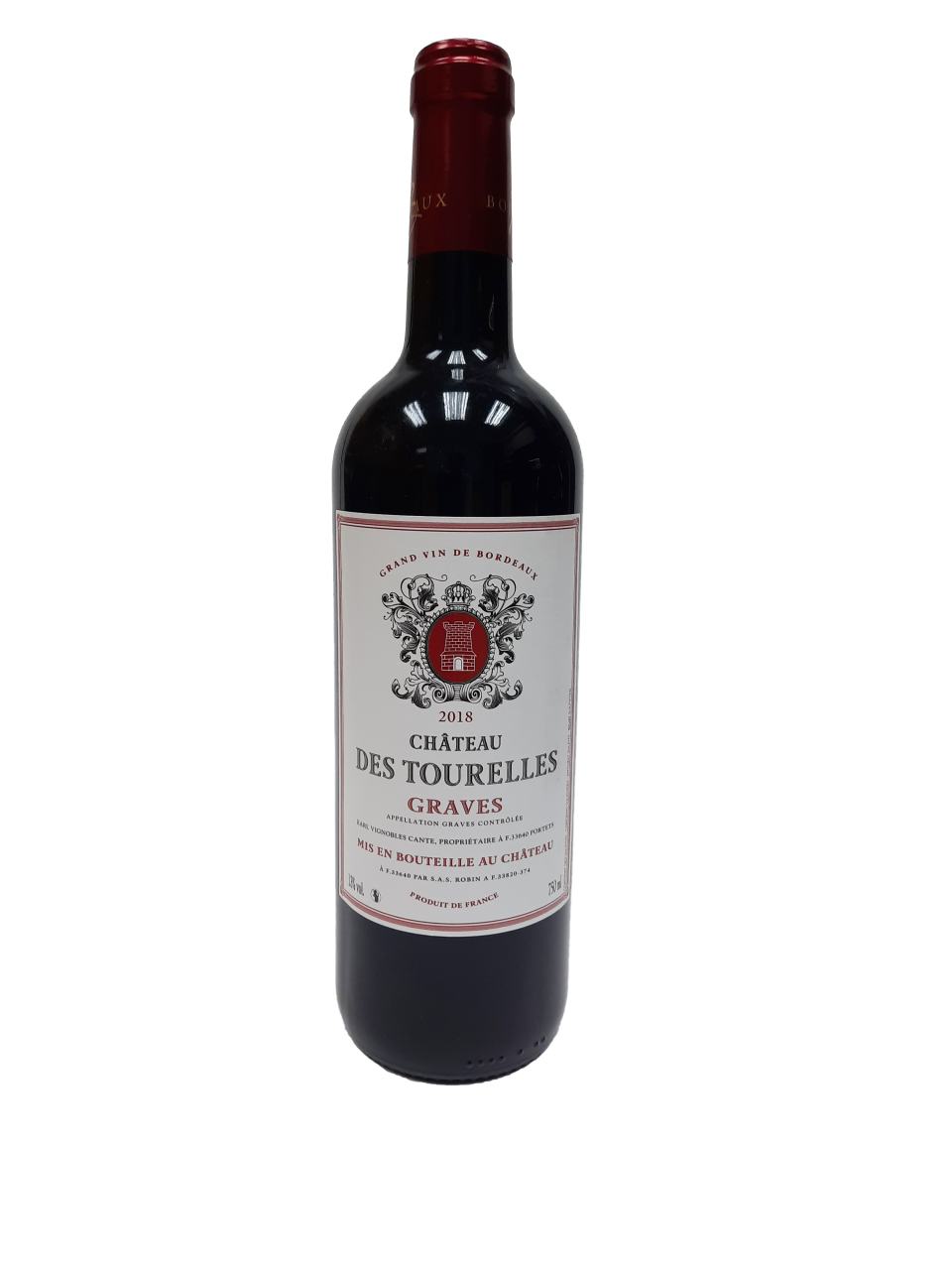 Château des Tourelles AOC Graves 2018