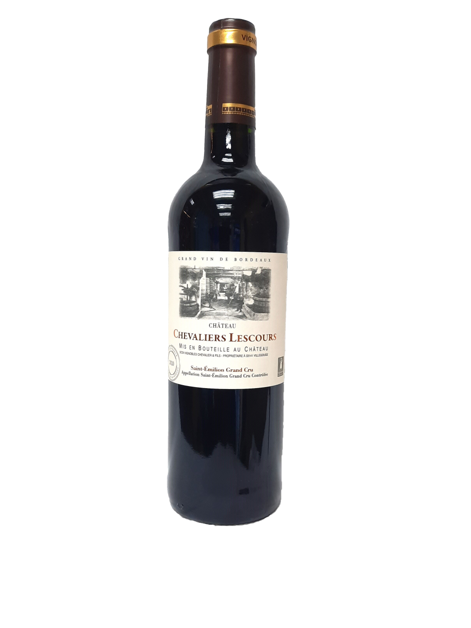 Château Chevaliers Lescours Saint-Emilion Grand Cru 2020