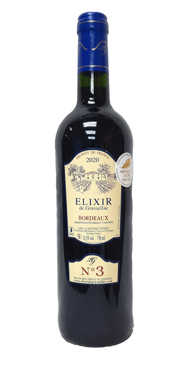 Elixir de Gravaillac No 3 BORDEAUX 2020