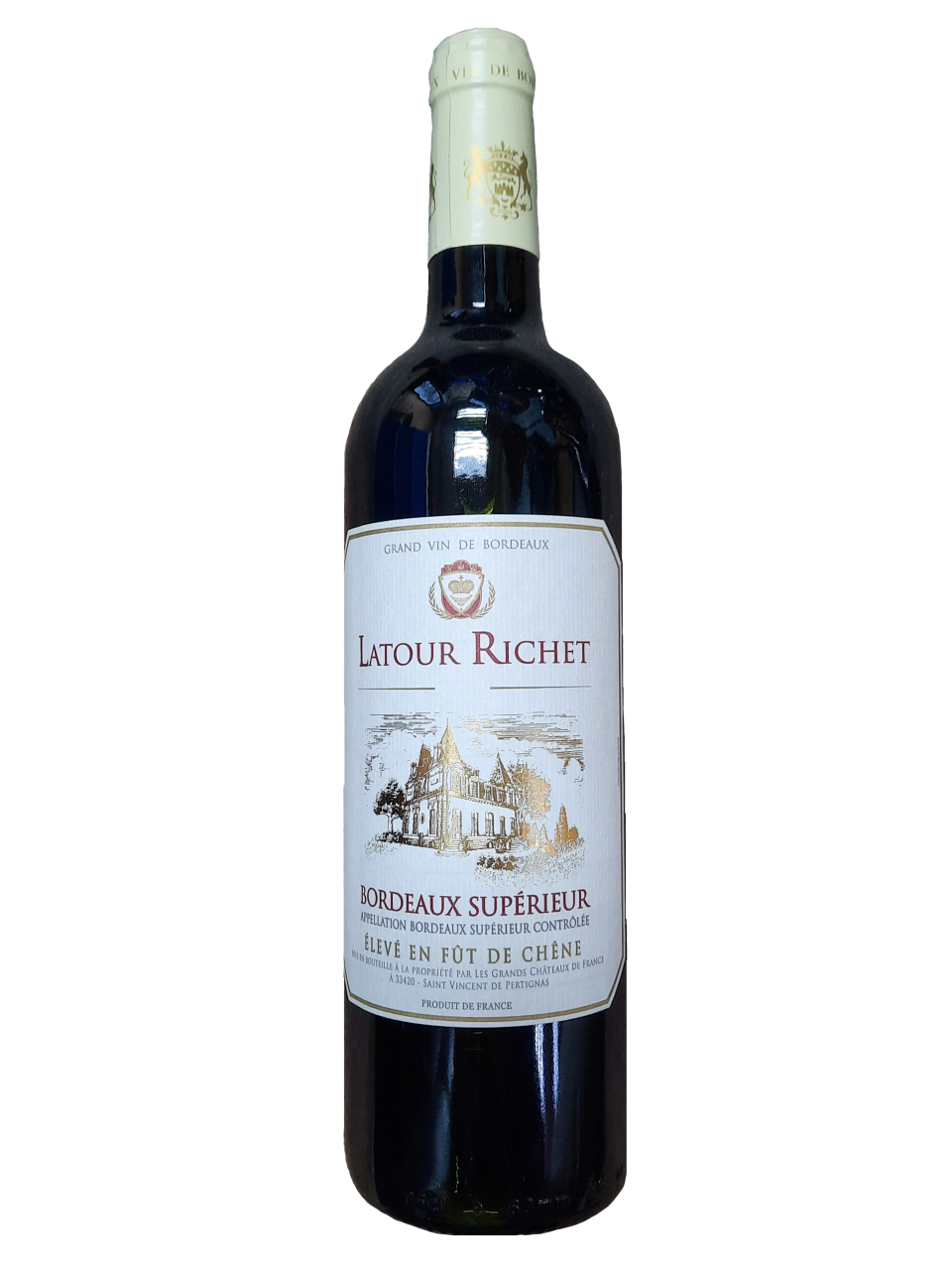 Latour Richet Bordeaux Superieur 2019     法國波爾多紅酒