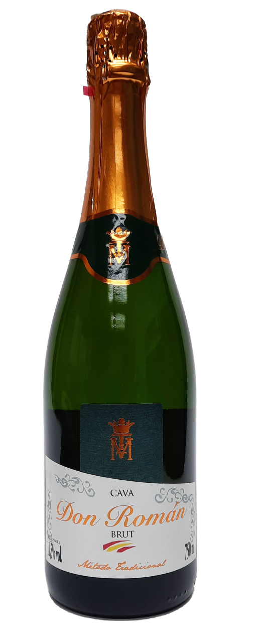 傳統香檳式造法不甜汽酒  Don Roman Brut Cava Spain NV