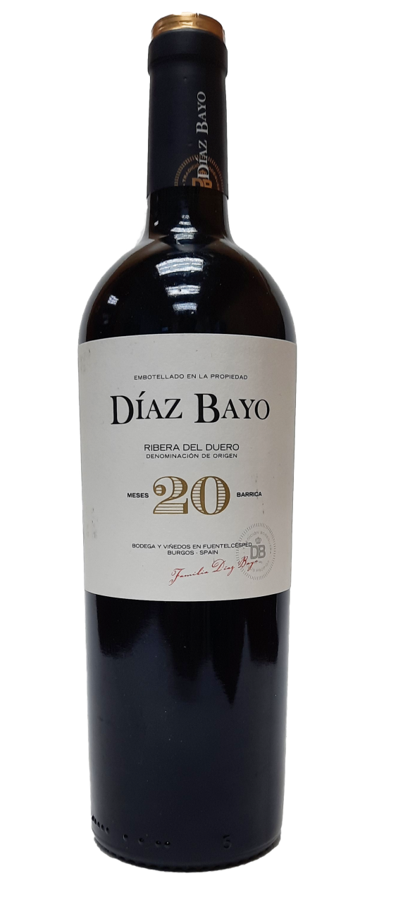 Diaz Bayo 20 Meses Ribera del Duero Spain 2015