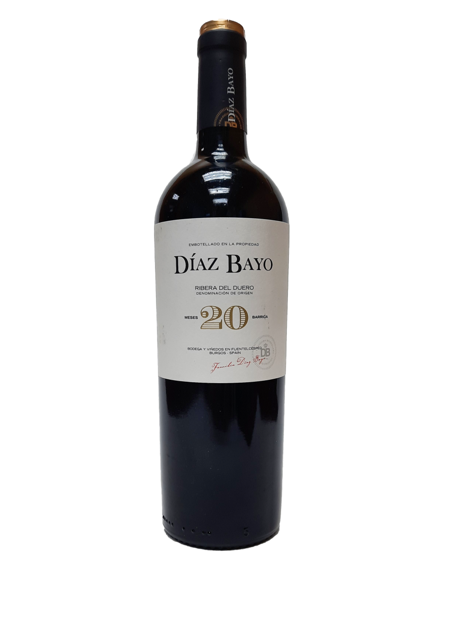 Diaz Bayo 20 Meses Ribera del Duero Spain 2015